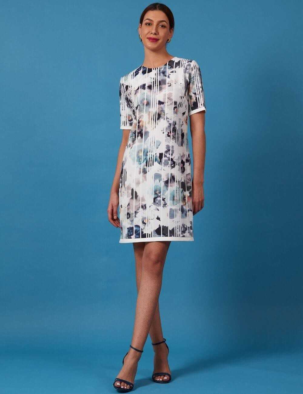 Robe Imprimée droite