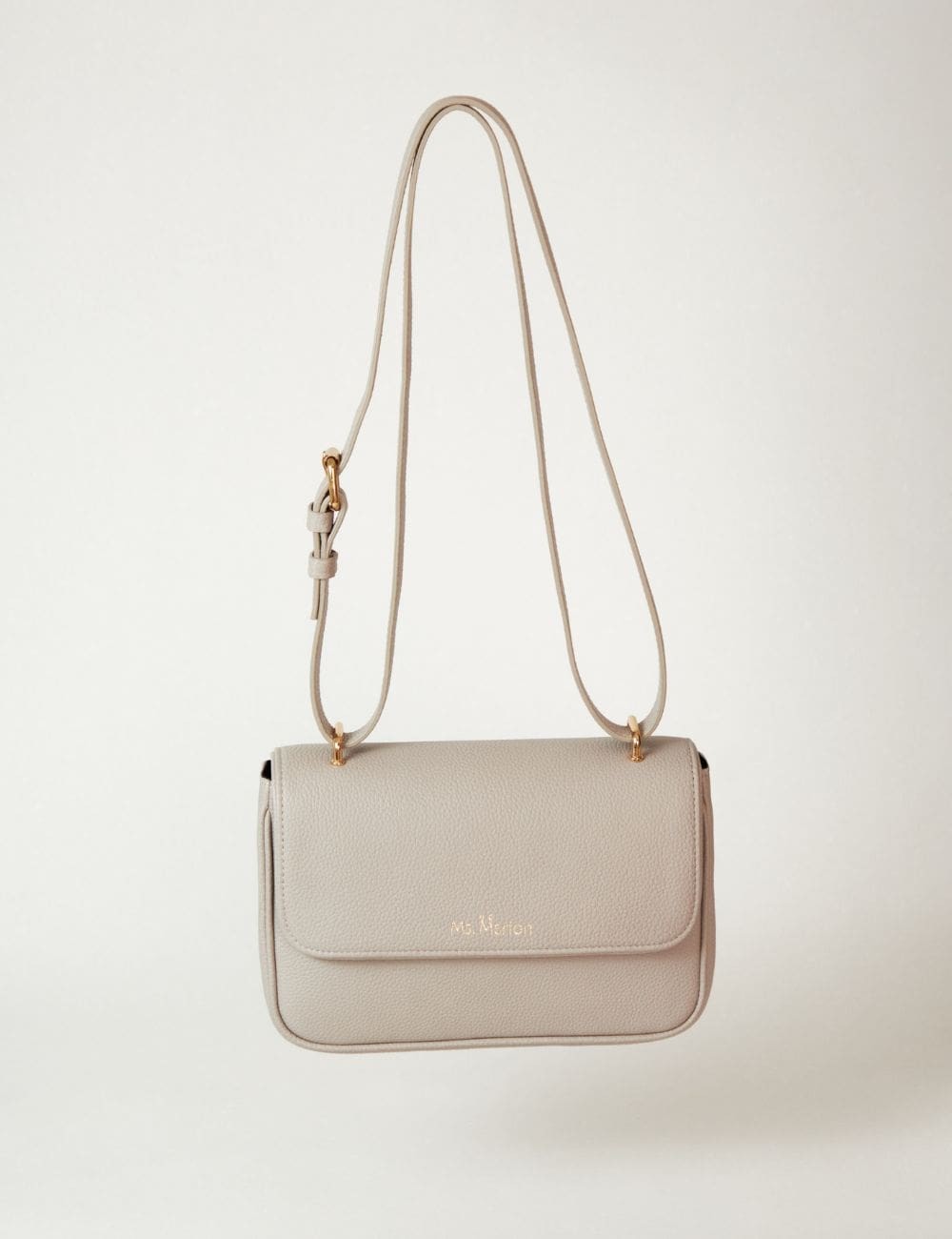 Sac à bandoulière Greige 100% cuir