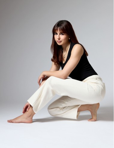 Emma Jeans - Jean blanc...