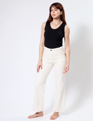 Emma Jeans - Jean blanc...