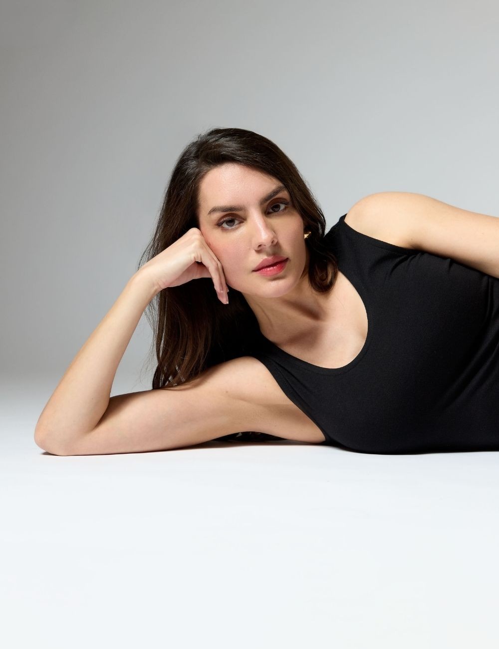 Ines Top - Maille Noir -...