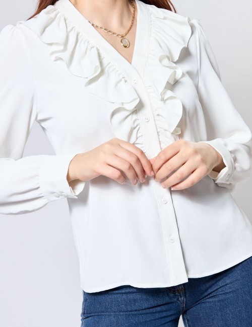 Eva Top Blanc - Ms. Marion