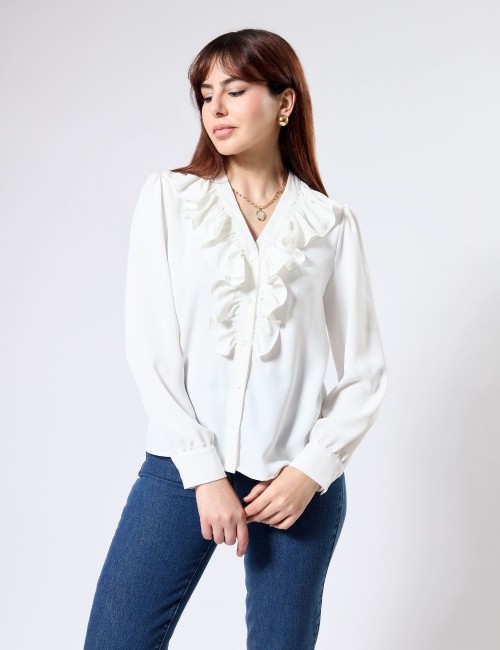 Eva Top Blanc - Ms. Marion