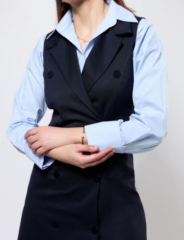 Clara Dress Marine - Ms....
