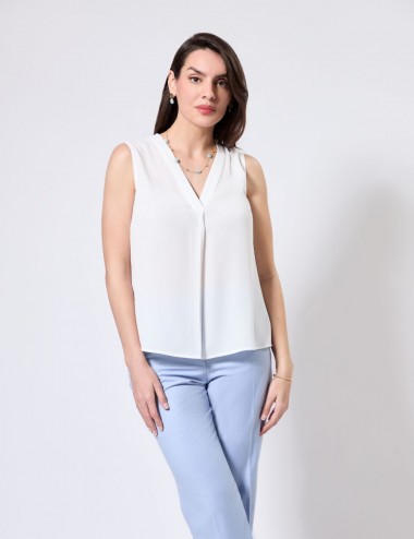 Aida Top Blanc - Ms. Marion