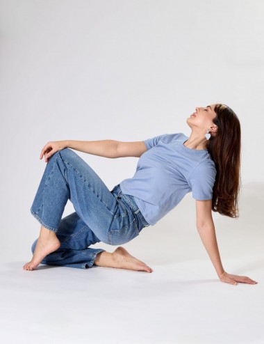 Lise Top - T-shirt coton...