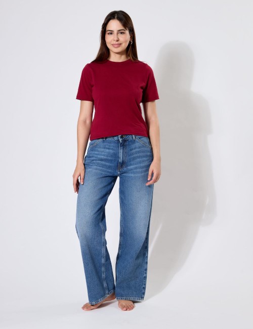 Lise Top - T-shirt coton...