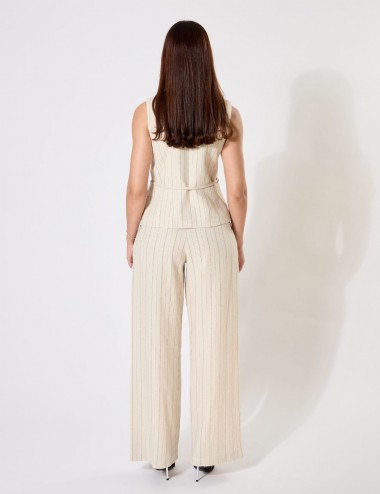 Jade Pants - Pantalon lin...