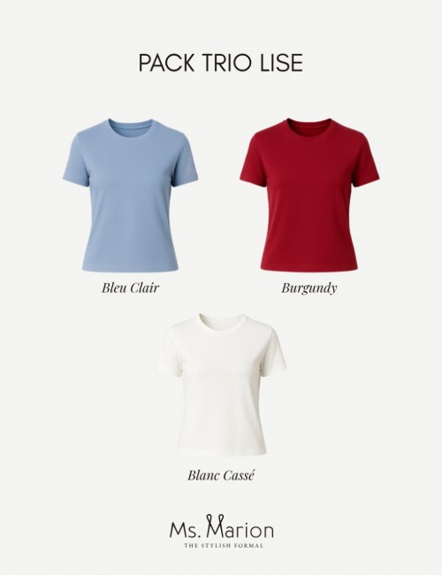 Pack Trio Lise T-shirt...