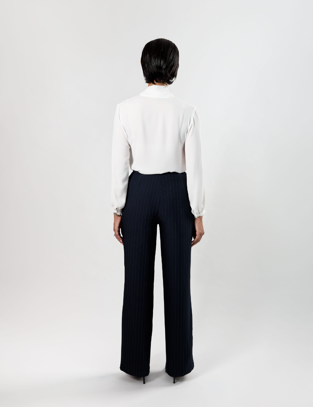 Leila Pants - rayures marin...