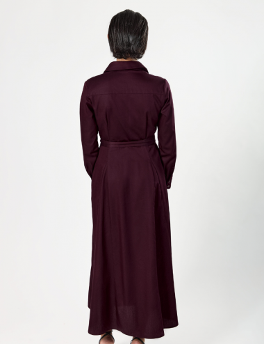Sana Dress violet - Ms. Marion