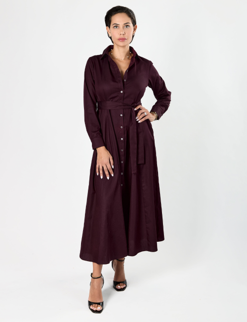 Sana Dress - Robe chemise...