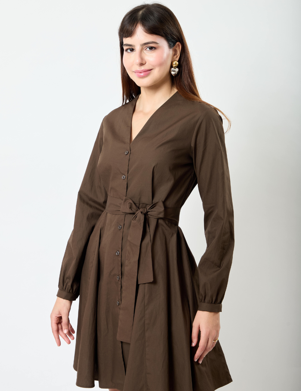 Ines Dress - Robe évasée en...