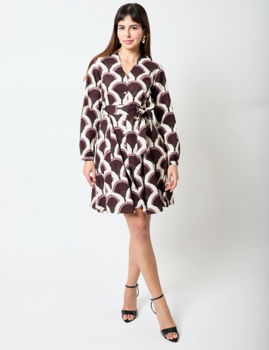 Ines Dress - Coton imprimé...