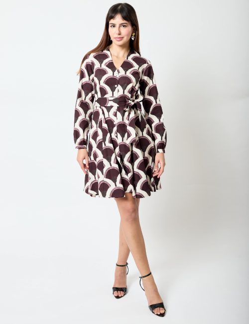 Ines Dress - Robe évasée en...