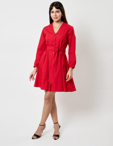 Ines Dress Rouge - Ms. Marion