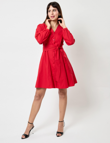 Ines Dress Rouge - Ms. Marion