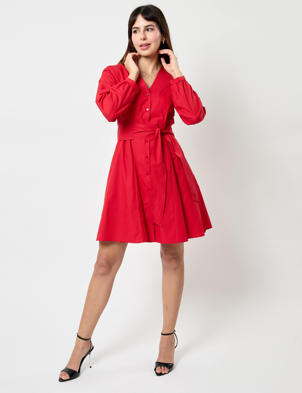 Ines Dress Rouge - Ms. Marion