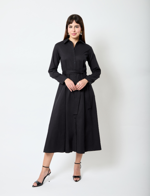 Sana Dress - Robe chemise...