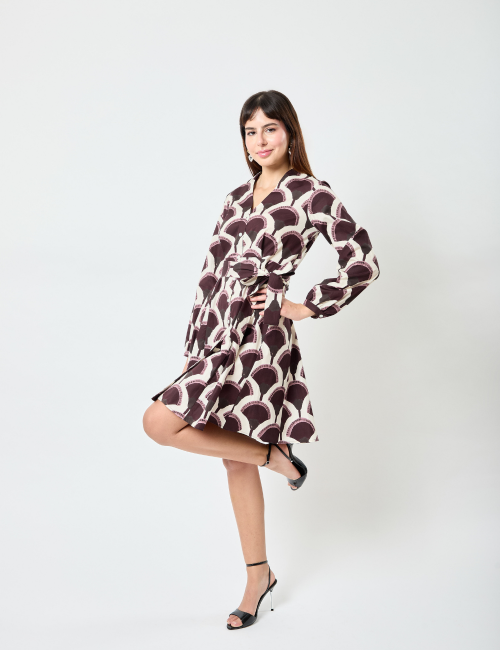 Ines Dress - Robe évasée en...