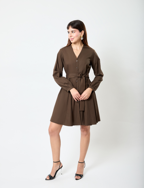 Ines Dress - Robe évasée en...