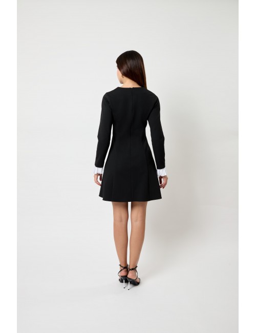 Grace Dress Noir - Robe...