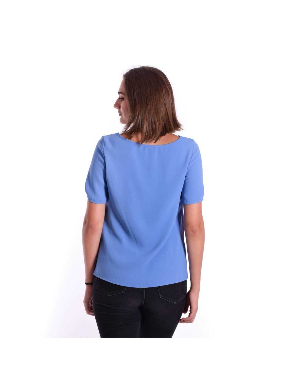 Essential Top Haut féminin à manches courtes tencel Ms. Marion